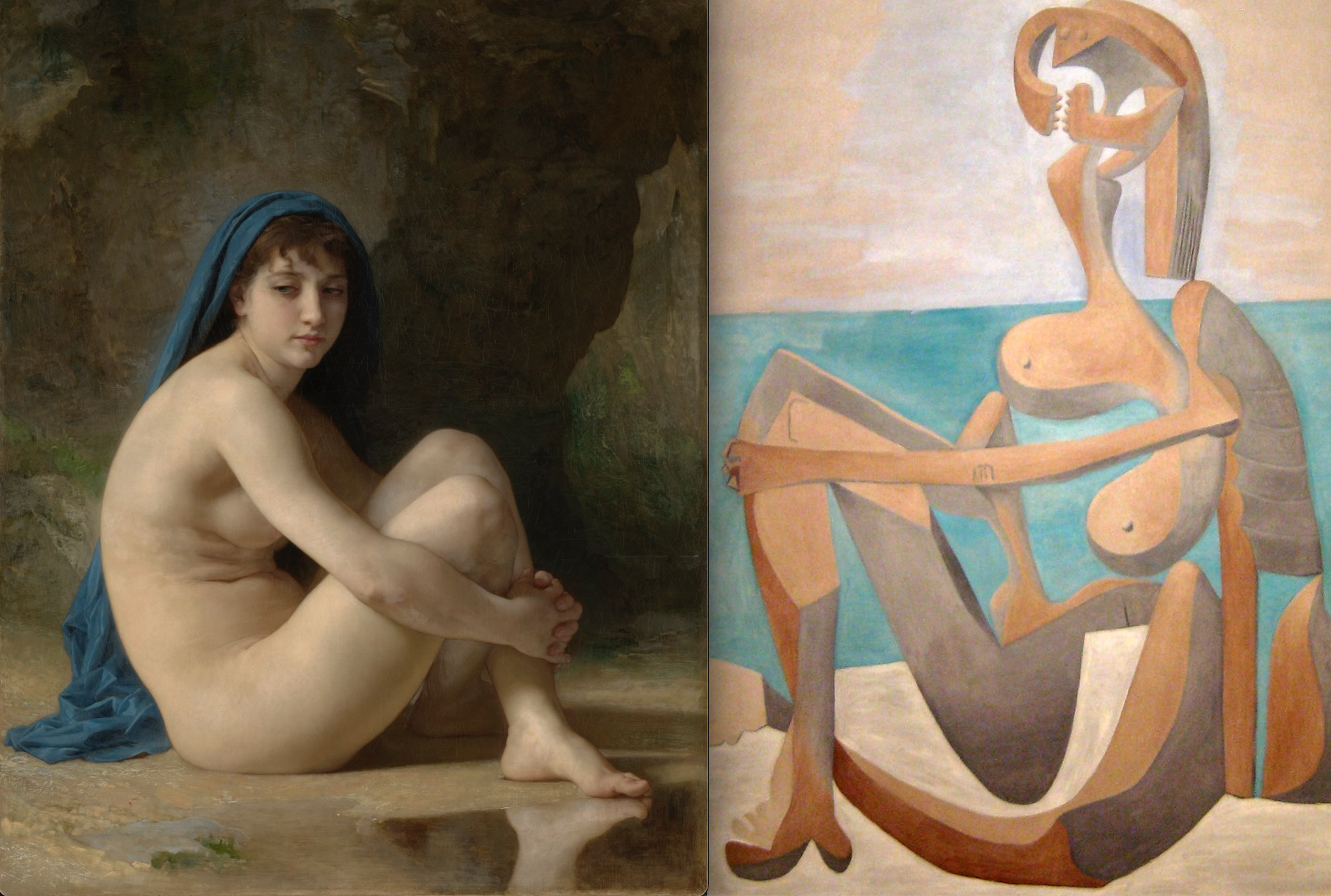 Bather and Baigneuse
